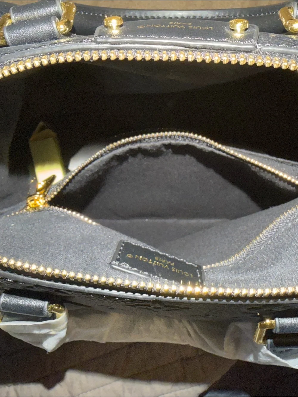 Mono Black Leather 25 speedy Top-Handle Bag for women